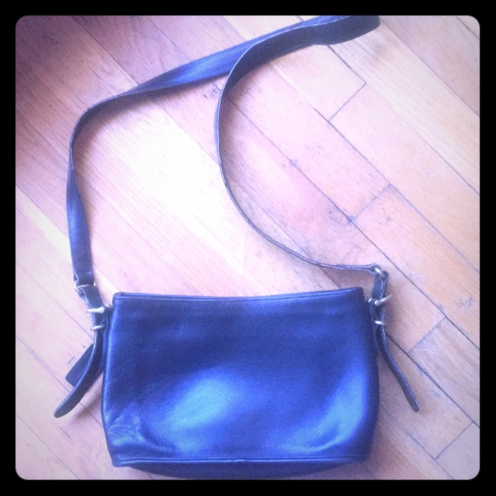 Black Vintage Coach purse.